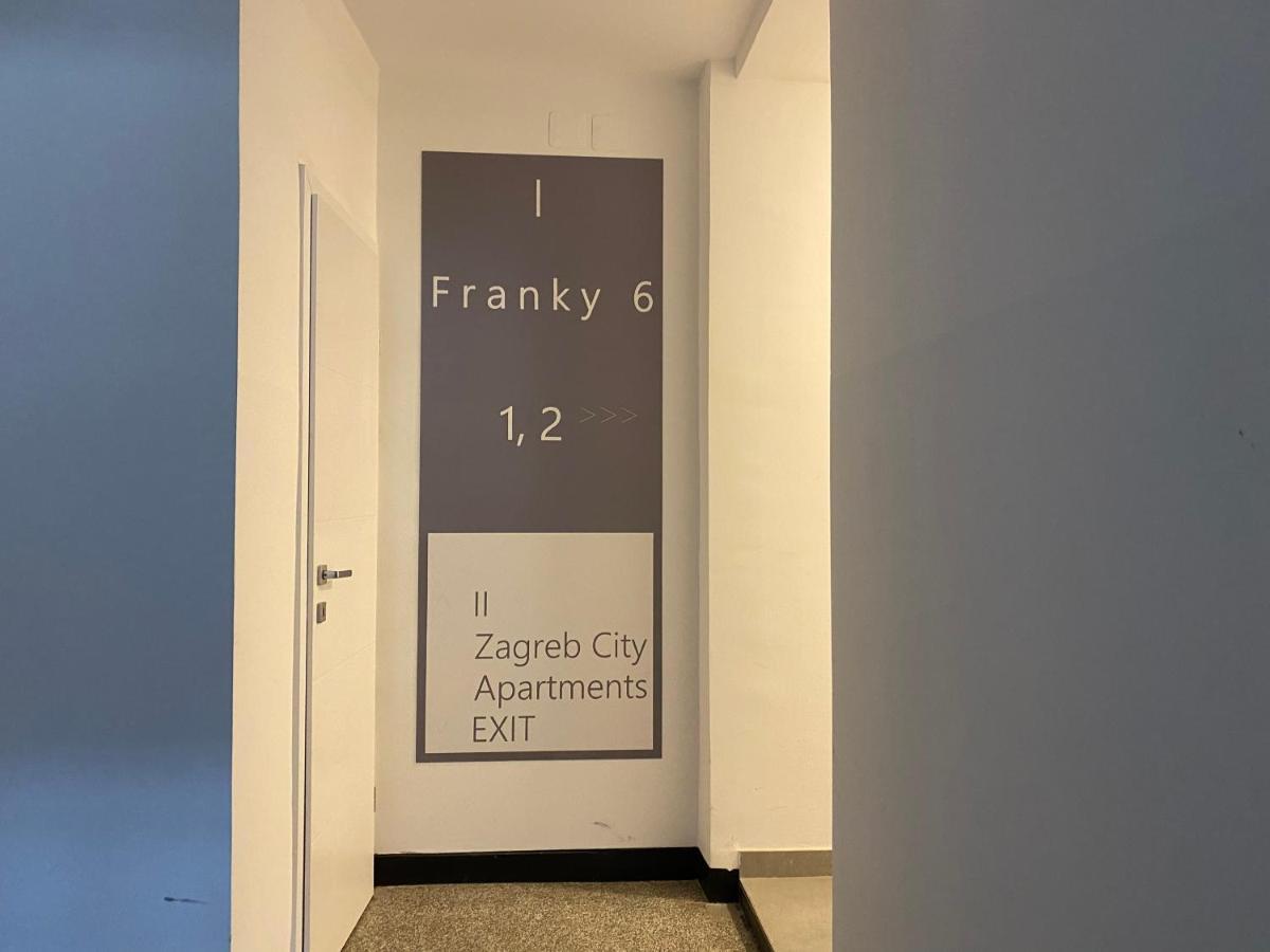 Apartment Franky 6 , 1 St Floor Zagreb Exteriör bild